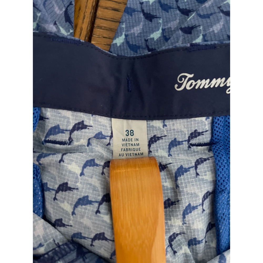 Tommy Bahama IslandActive Blue Marlin Cargo Shorts Mens 38 Quick Dry Mesh Lined - Picture 6 of 7